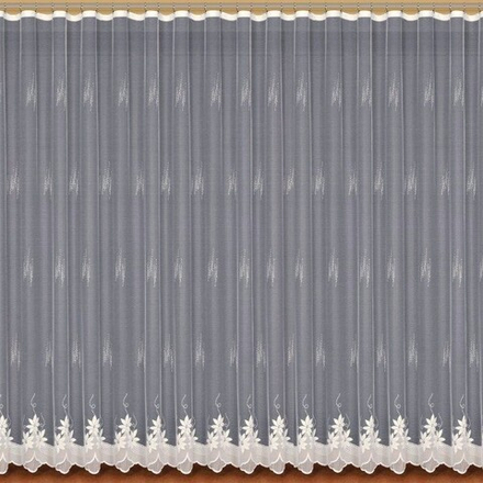 Занавеска "Ф. 304410" на шторной ленте, цвет кремовый, Польша.