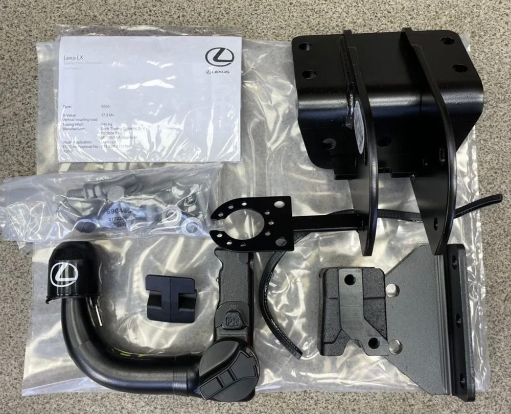 Штатный фаркоп на Lexus LX600, (2022-) 3500кг нагрузка, PW96060007