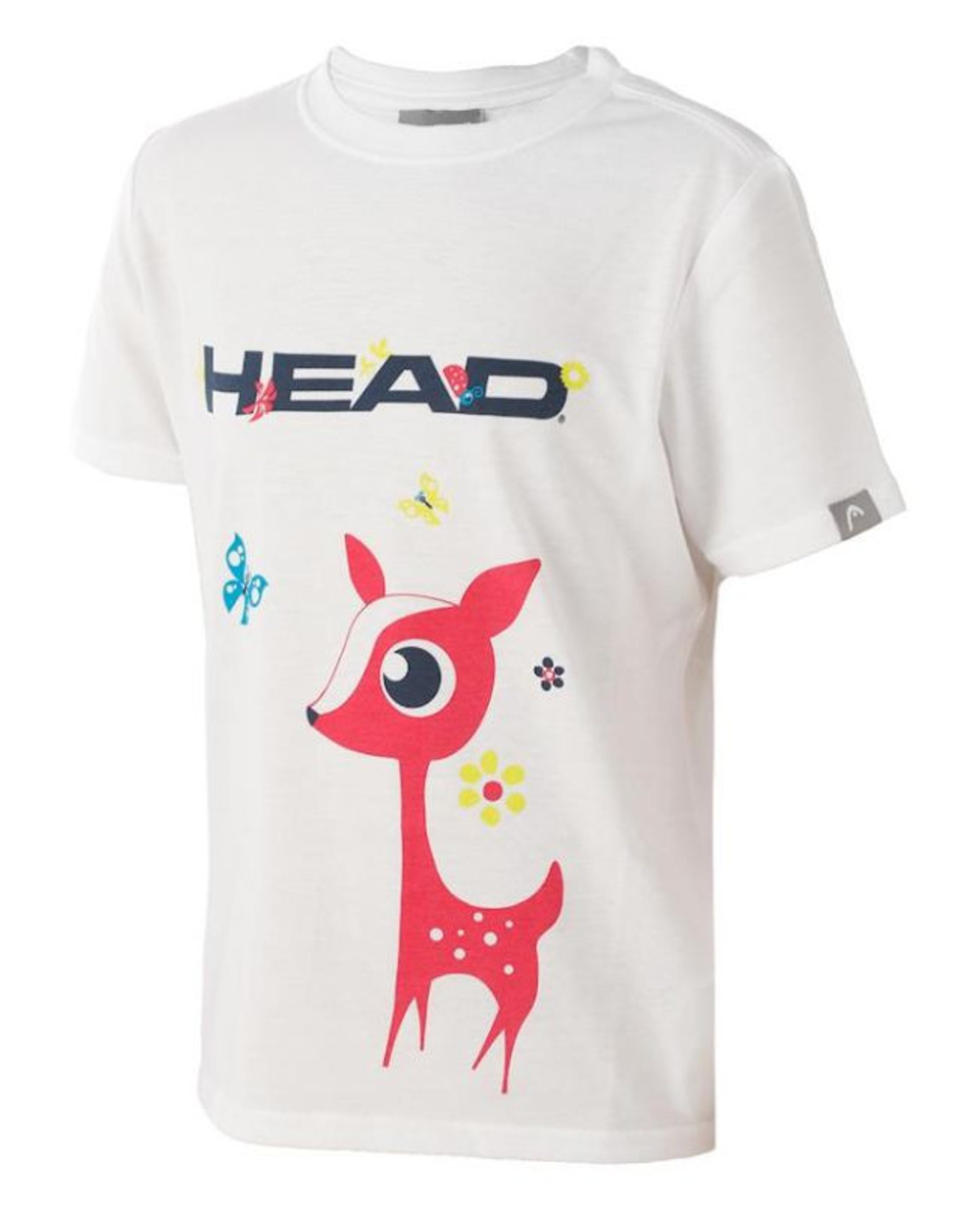 Футболка для девочки теннисная Head Maria T-Shirt G - белый