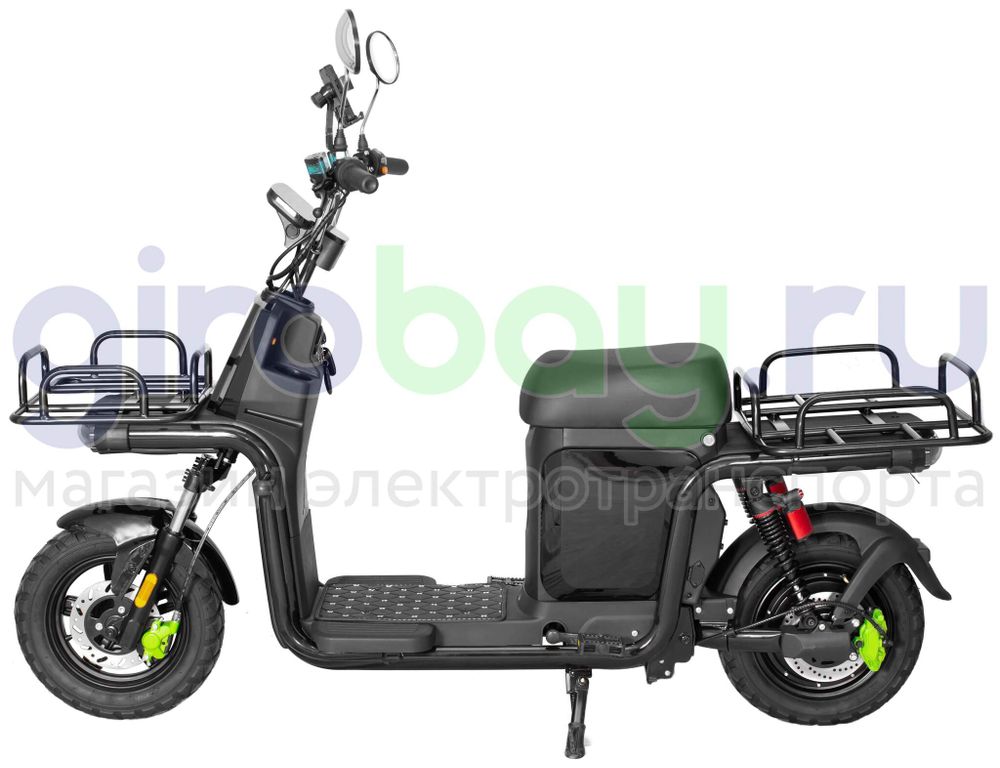 Электроскутер IKINGI XC-2 (60V/40Ah) - Черный фото №4