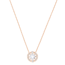 SPARKLING DC:NECKLACE CZWH/CRY/ROS 5272364