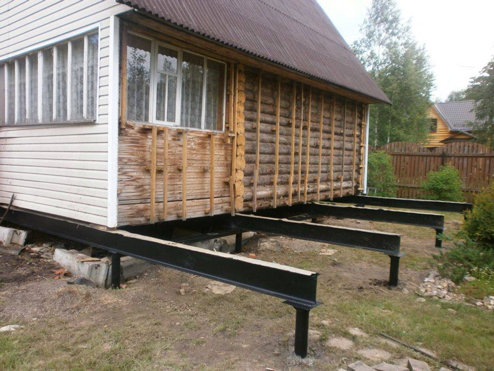 РЕМОНТ УКРЕПЛЕНИЕ ЗАМЕНА ФУНДАМЕНТА ПЕРЕНОС СТРОЕНИЙ