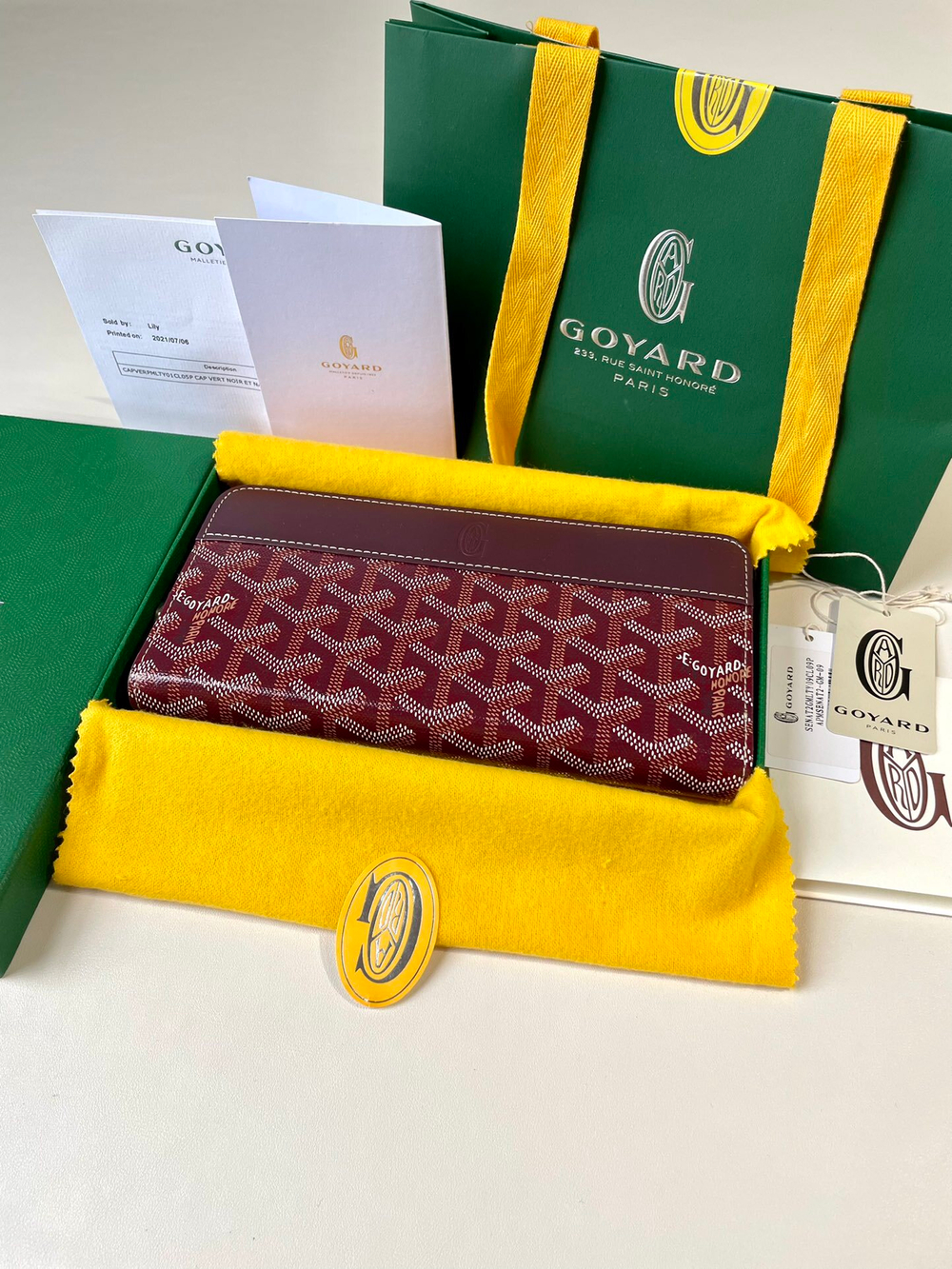 Goyard Matignon GM Wallet