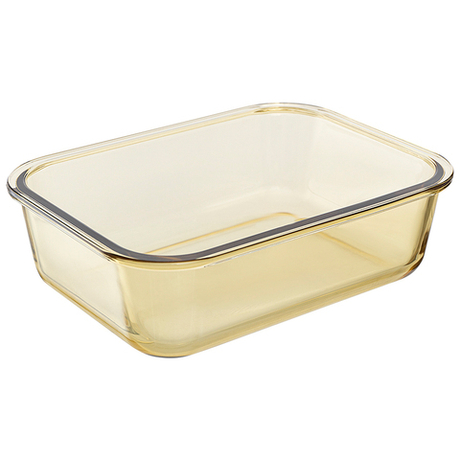 Контейнер для хранения и переноски продуктов 1.5 л Smart Solutions янтарного цвета