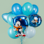 Фигура 27" Ежик Аниме синий К в уп