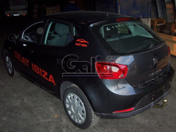 Фаркоп оцинкованный Galia S095A для SEAT Ibiza IV хетчбек 3/5 дверей 2008-2017, Ibiza ST универсал 2010-2017(паспорт и сертификат в комплекте)(без электрики)