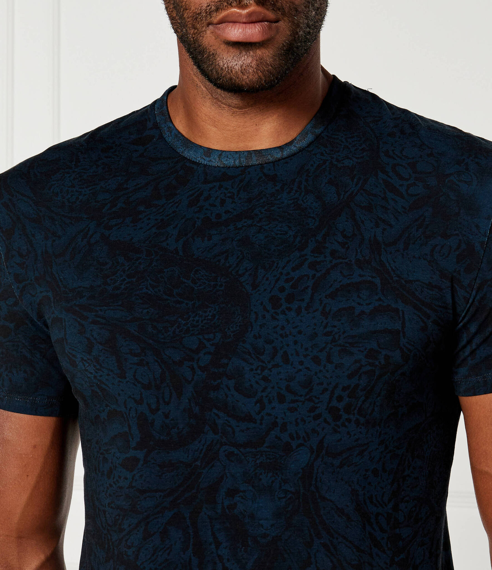 Футболка Just Cavalli - темно-синий(77OAHE00CJ112)