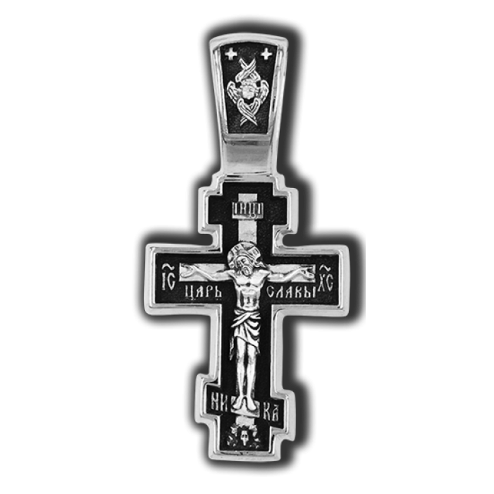 Детский крестик серебряный.