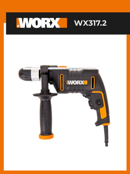 Дрель-шуруповерт сетевая WORX WX317.2