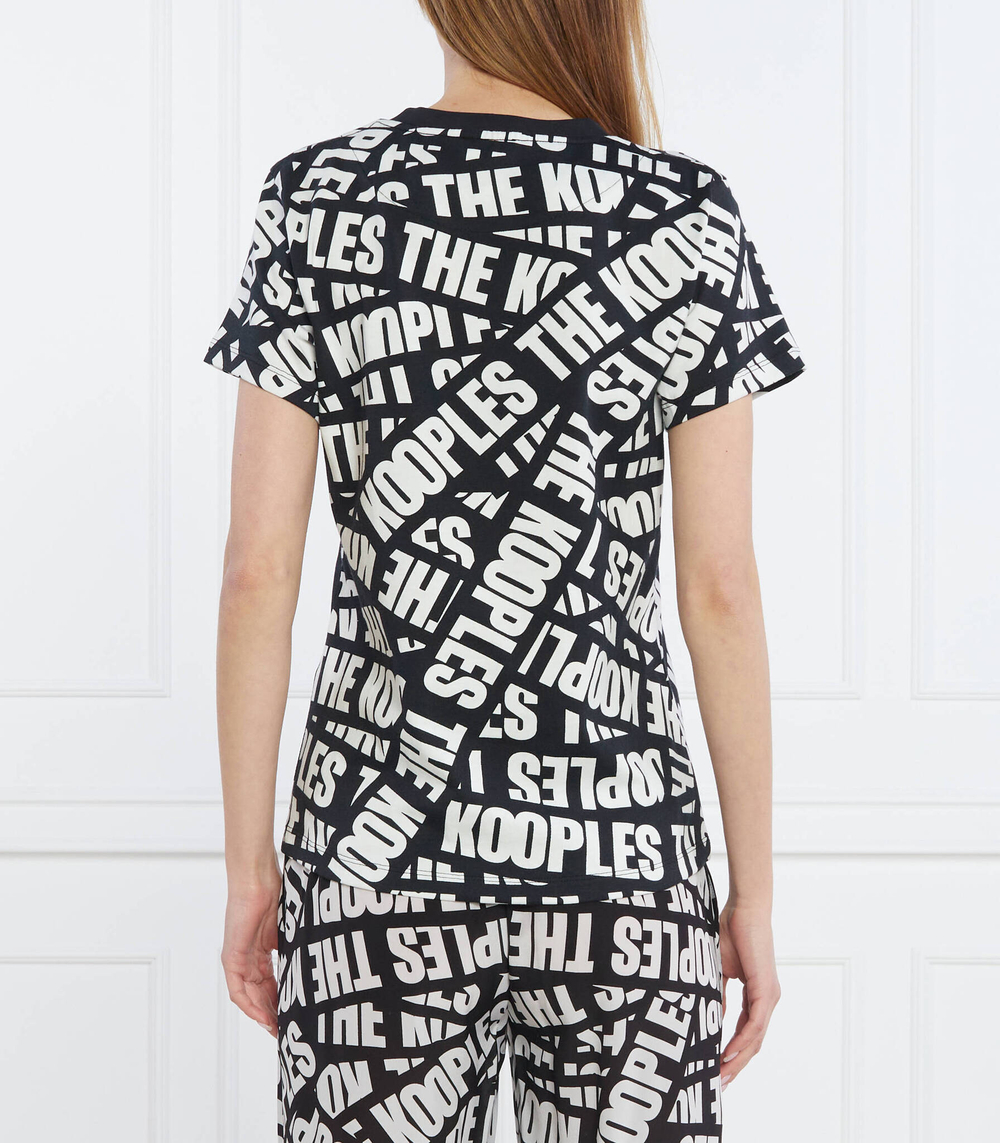 Футболка The Kooples - белый(FTSC26052K)