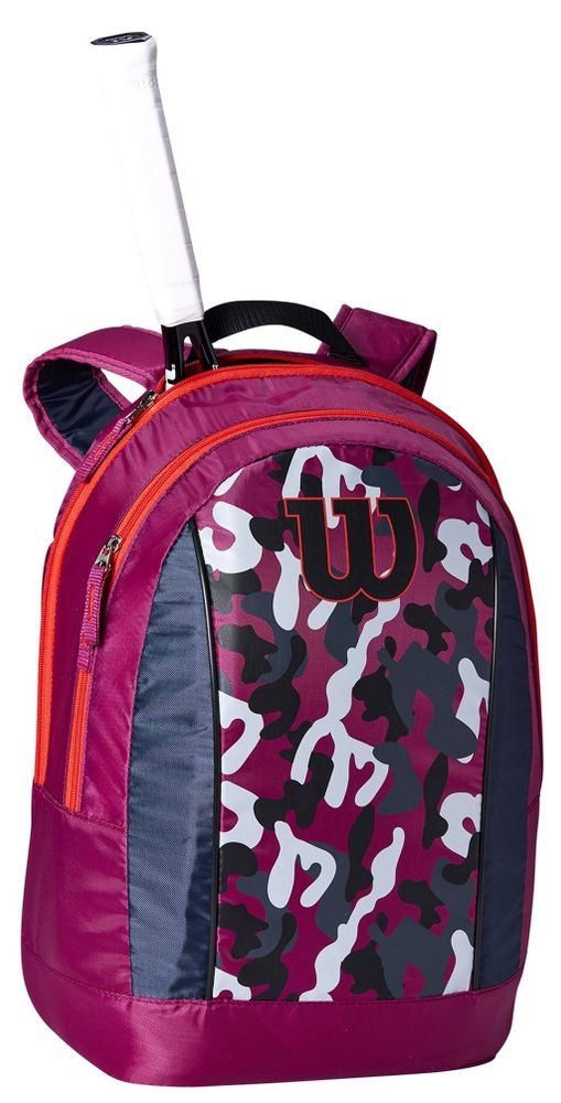 Рюкзак теннисный Wilson Junior Backpack - purple/red