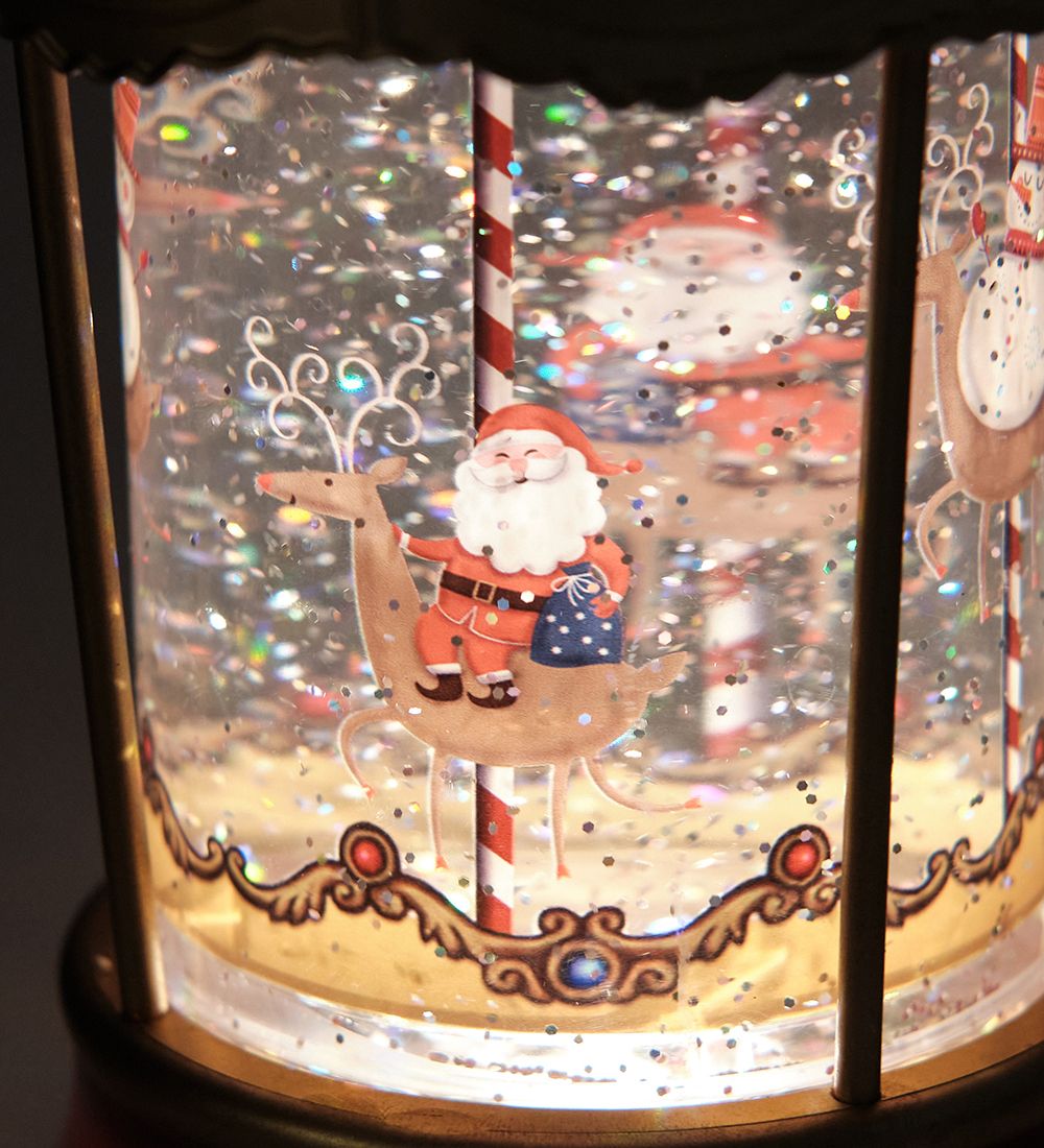 XM-848/1 Новогодняя карусель с подсветкой