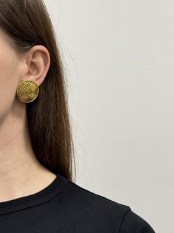 Клипсы круглые Sonia Rykiel