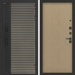 Входная дверь Бункер BN-15 - ДВП Венге светлый