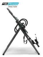 Инверсионный стол TRACTION серо-серебристый с подушкой