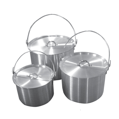 Tramp Набор котлов алюминиевых с крышкой 4.8 л + 9 л + 13 л, TRC-086