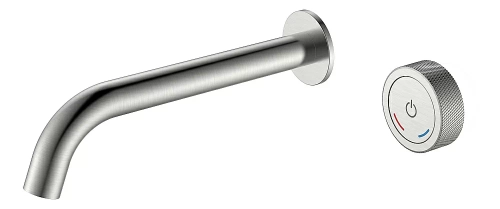 Смеситель для раковины Boheme TECH 158/2-NB никель брашированный
