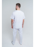 Брюки медицинские мужские спецодежда TZ610-WHT