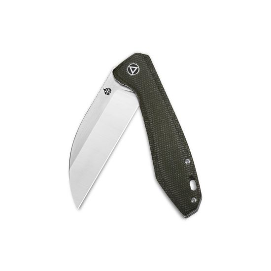 Складной нож QSP QS118-E2 Pelican c клинком из стали CPM-S35VN, рукоять микарта