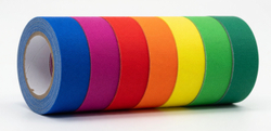 Fluorescent Tape — Флуоресцентный тейп 50мм × 50м
