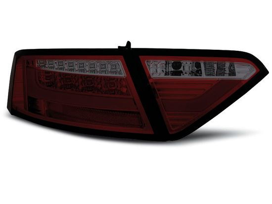 Задние фонари red smoke led bar для Audi A5 coupe