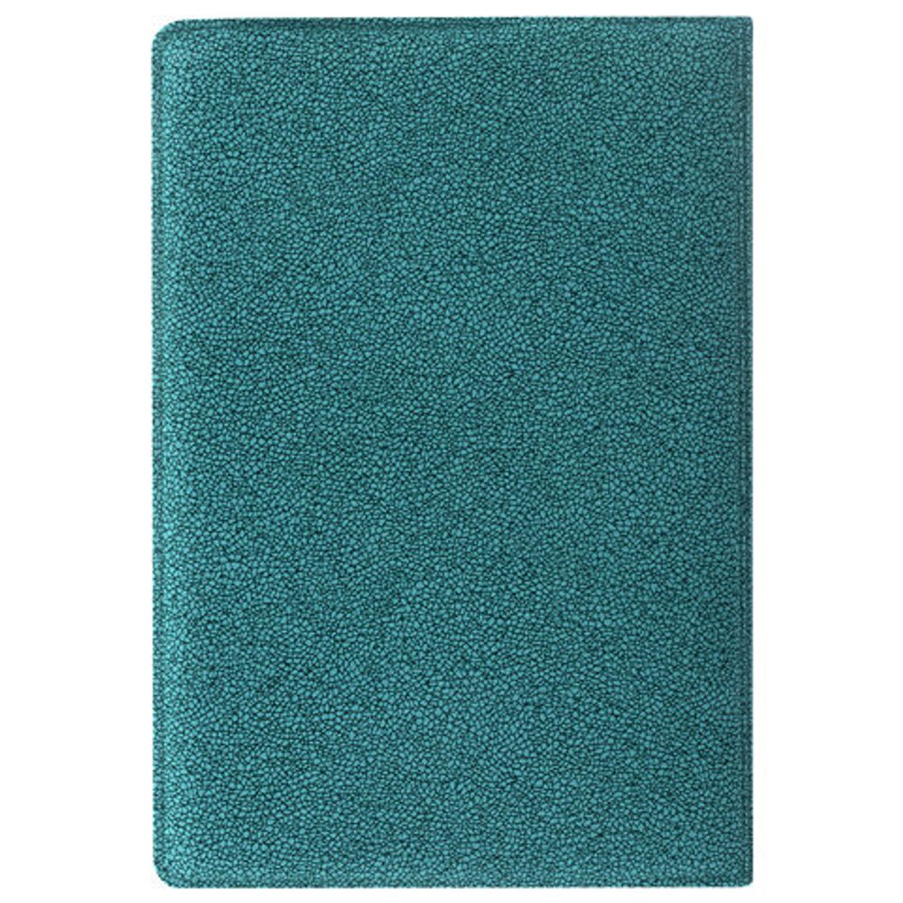 Обложка для паспорта STAFF, бархатный полиуретан, "Бабочки", мятно-бирюзовая, 237617