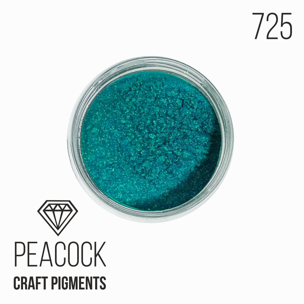 CraftPigments "Peacock Light", Светло Павлиний 25мл