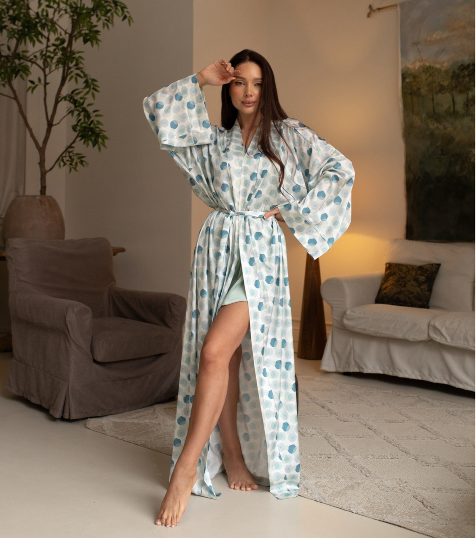 ХАЛАТ КИНОМО ДЛИНЫ МАКСИ