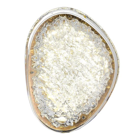 SL6018.203.15 Светильник настенный ST-Luce золотистый / прозрачный LED 1*15W 4000K MYSTERY