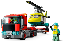 Конструктор LEGO City Great Vehicles 60343 Грузовик для спасательного вертолёта