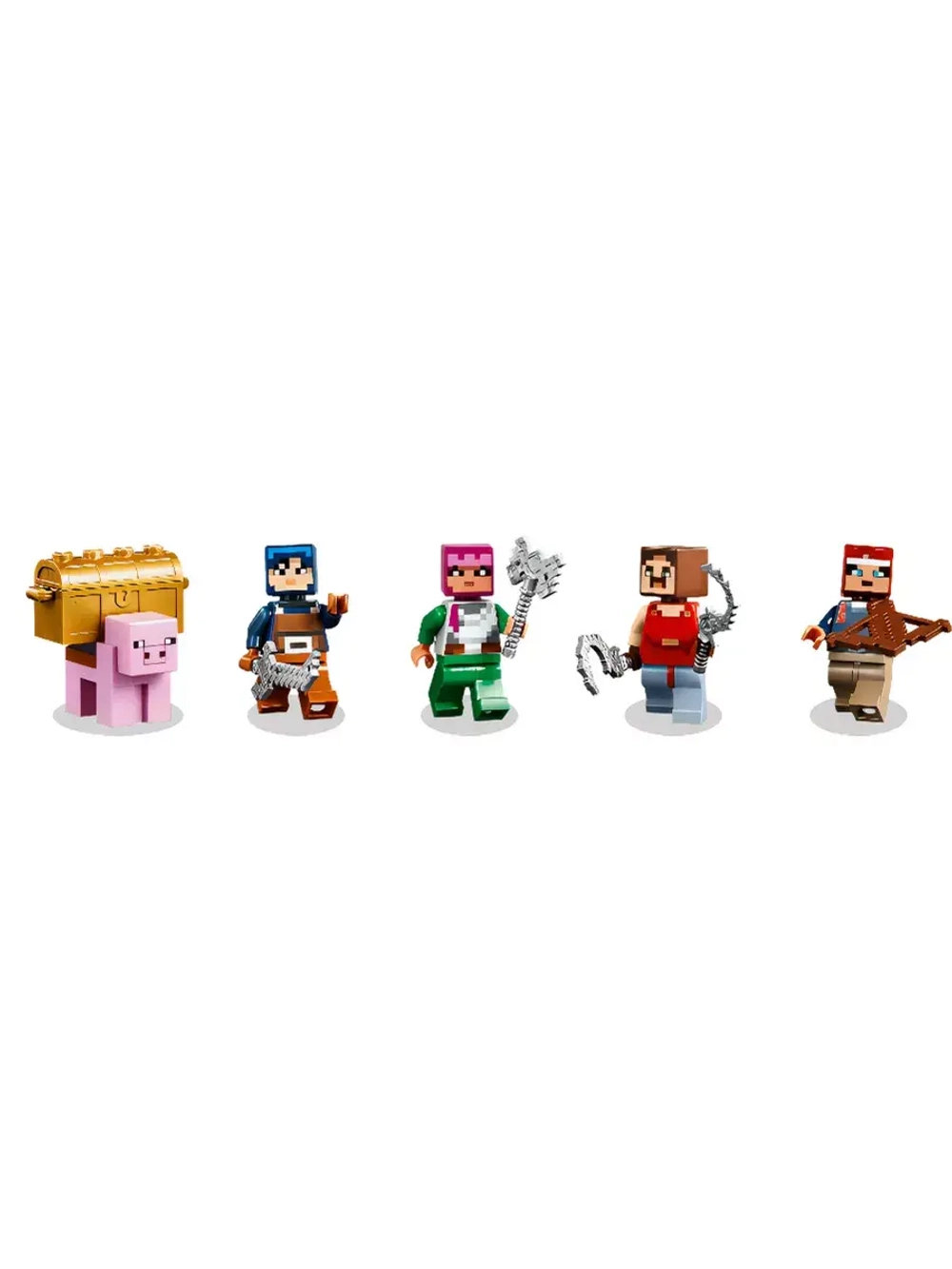 Конструктор Майнкрафт Битва за красную пыль 542 детали