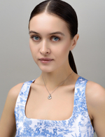 Колье "Simple words S" Silver