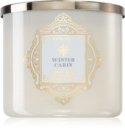 Bath & Body Works Winter Cabin - ароматическая свеча /   411  g  / GTIN 667555496865