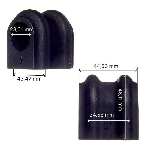 Втулка стабилизатора переднего Avantech ABH1027