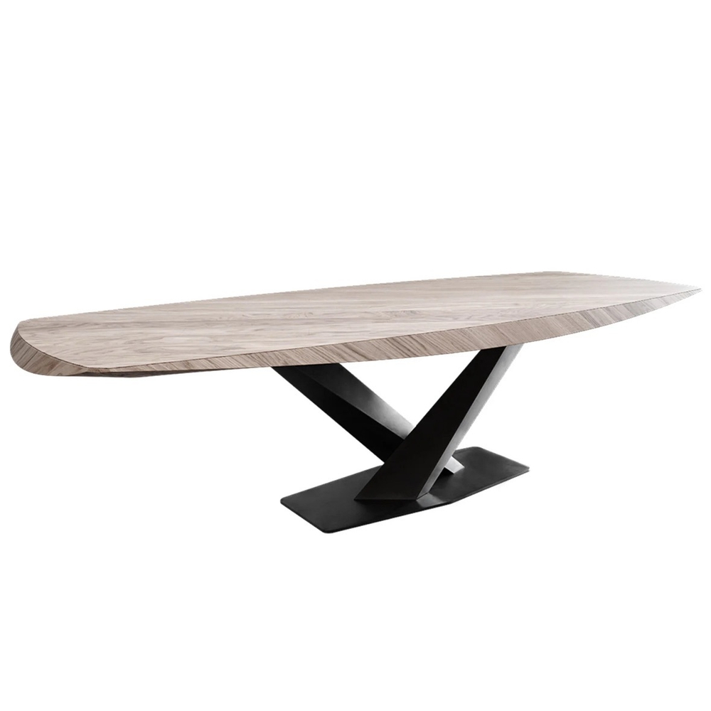 Стол обеденный Стратос 2 шпон