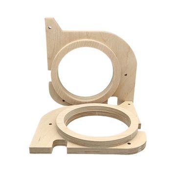 Проставки из фанеры под акустику 16-16,5 см Skoda