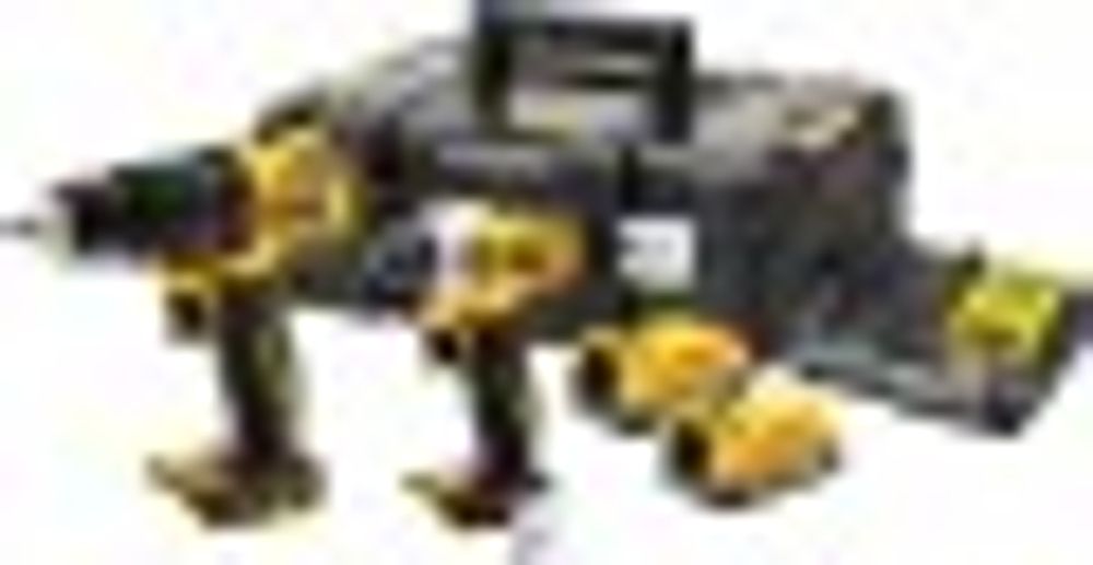 Набор аккумуляторного инструмента DeWALT DCK 2062 E2T (DCD709+DCF809)