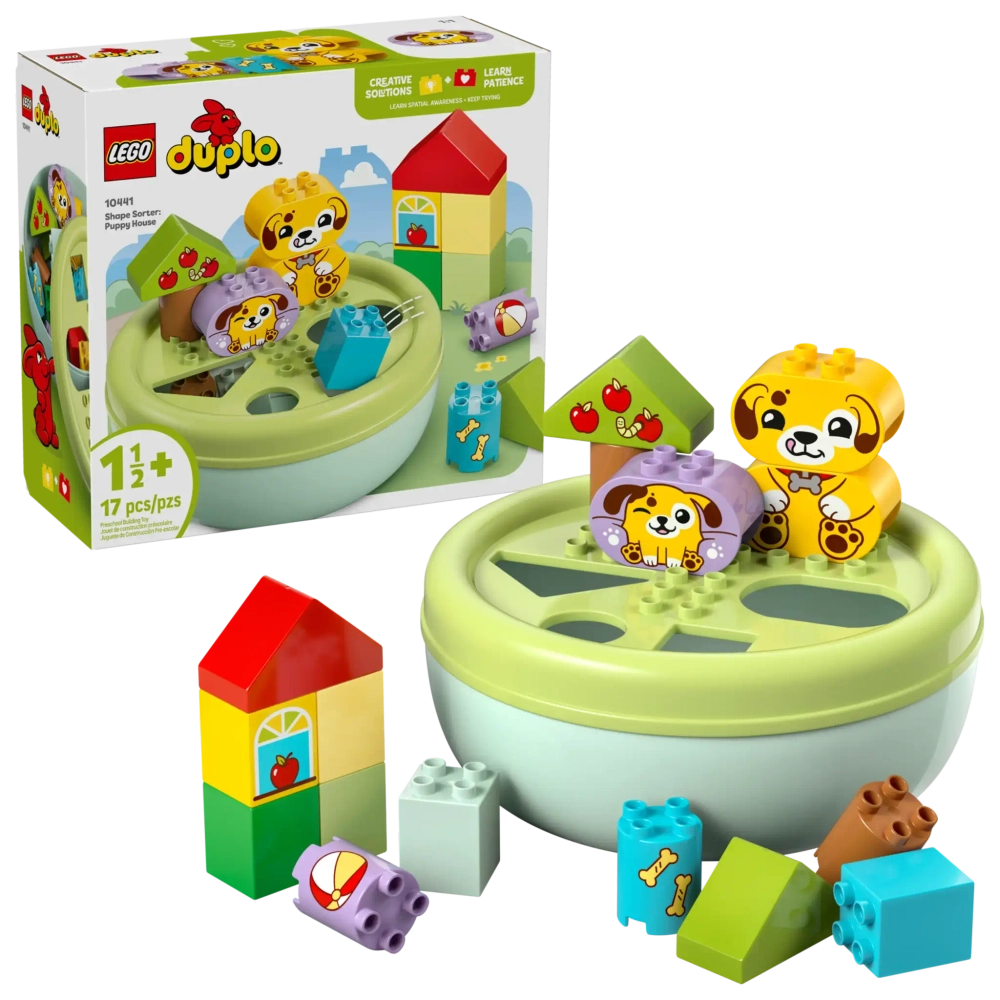 Конструктор LEGO Duplo 10441 Сортир Домик для щенков
