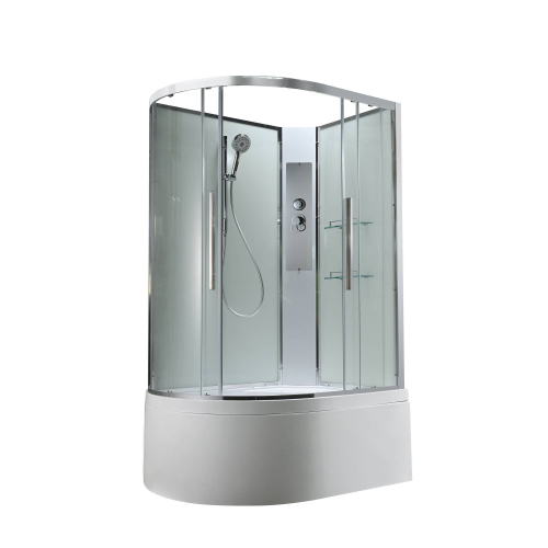 Душевая кабина EM5812RNT без крыши прозрачная