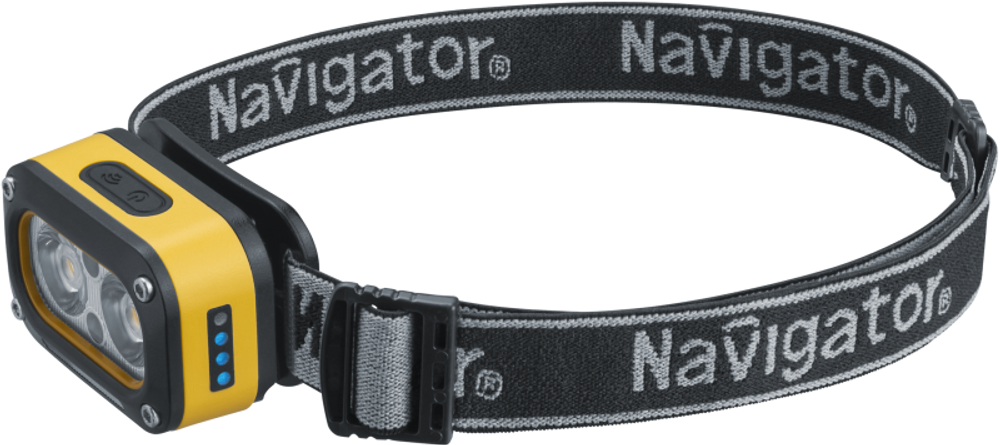 Фонарь аккумуляторный налобный 95 628 NPT-H43-ACCU 1LEDx3Вт 1LEDx3Вт 5реж Li-ion 0.5А.ч NAVIGATOR 95628