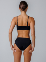 Слипы бесшовные черный размер XS