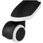 Кресло игровое Helmi HL-S05 "Podium", ткань/сетка синяя, пластик белый