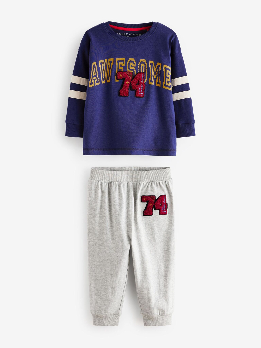 Пижама для мальчика Next B58-560, 3 шт., Красный, Синий, Бирюзовый