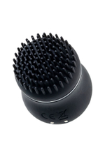 Черный стимулятор клитора PPP CURU-CURU BRUSH ROTER (Цвет: черный)