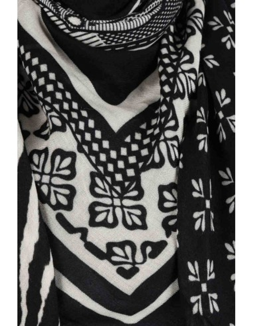 foulard-twinset-nero-off-white (1)