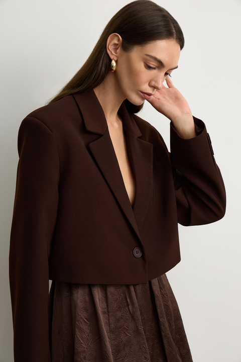 Жакет укороченный