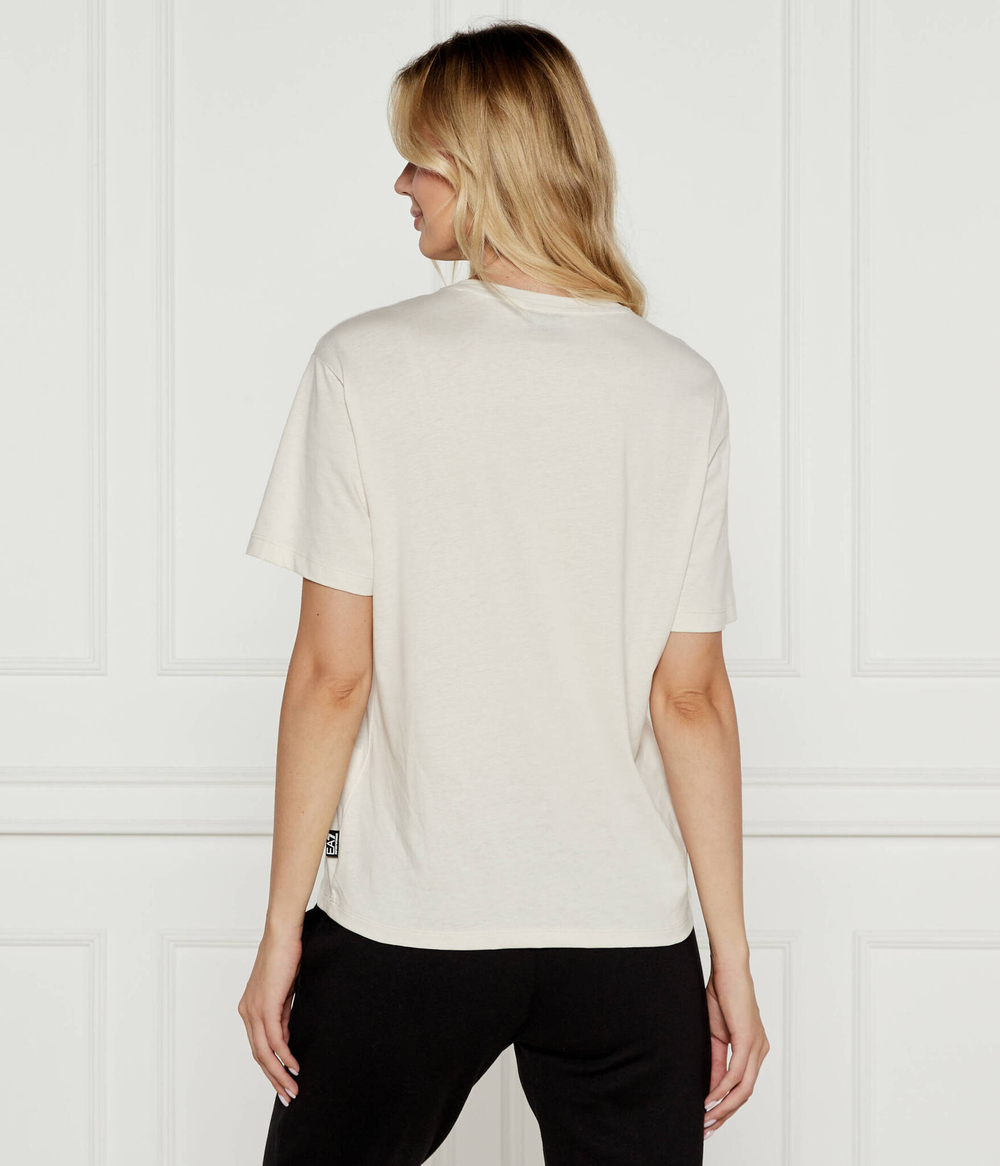 Футболка EA7 - экрю(6DTT28 TJLOZ)