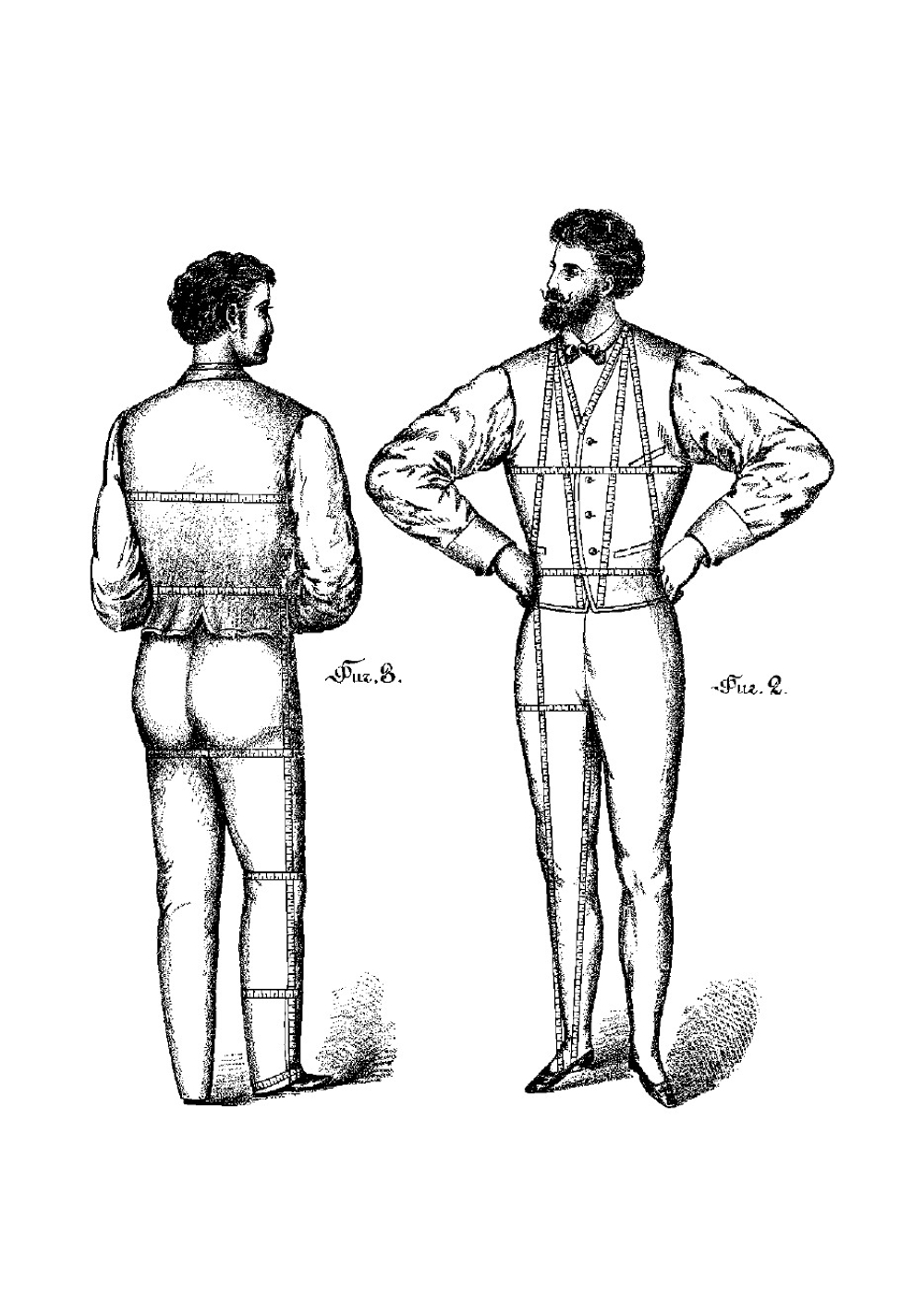 Самоучитель кройки мужских платьев военных и статских | Мейстер Ш.