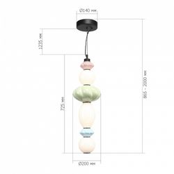 Подвесной светильник ST-Luce FLORENTINI SL6134.433.01