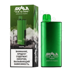 Одноразовая ЭС SKALA ICE 12000 с ароматом Арбуза со льдом , 20мг/см3, 12 мл. (М)